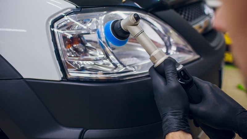 Professional headlight repair service