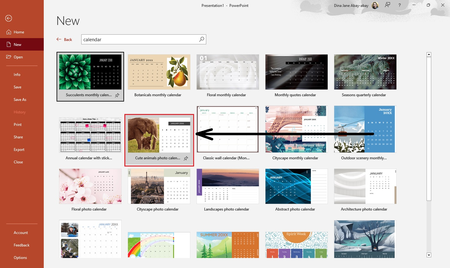Select a calendar templates and theme for your scheduler.