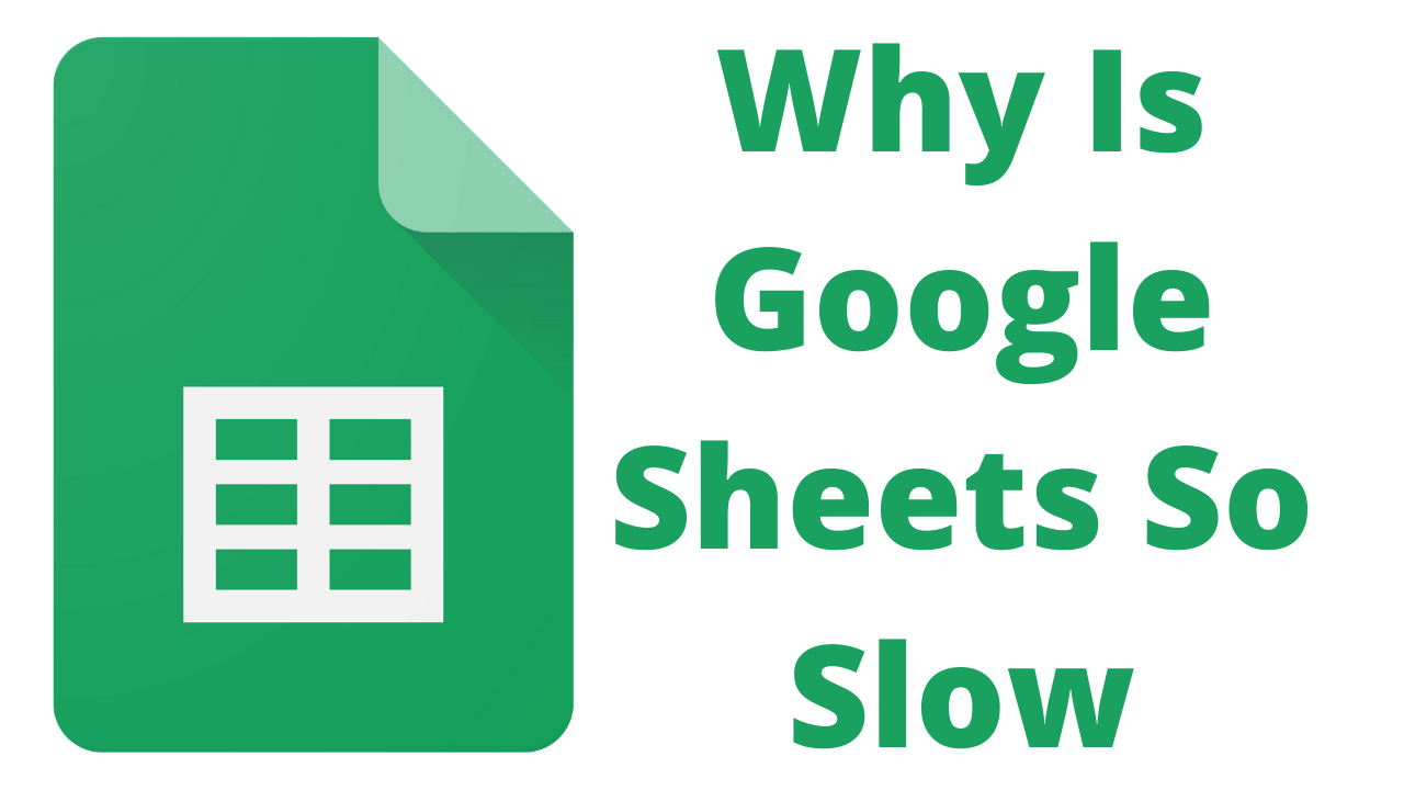Slow Google Sheets on PC