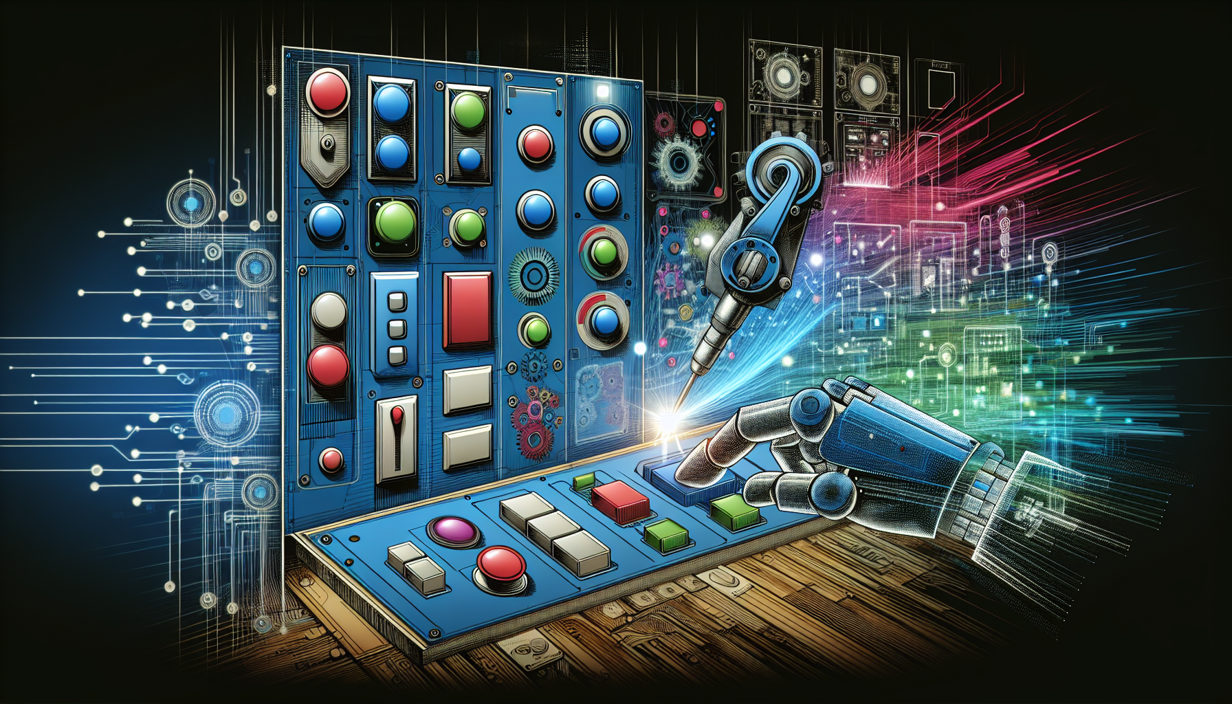 Illustration of functional testing of fire alarm control panel