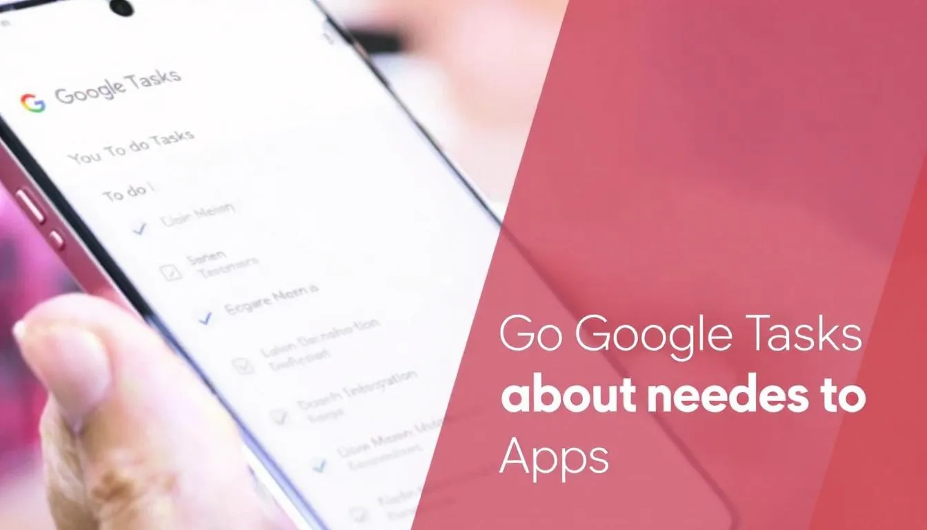 Capture d'écran de l'application Google Tasks sur un smartphone, montrant une liste de tâches.