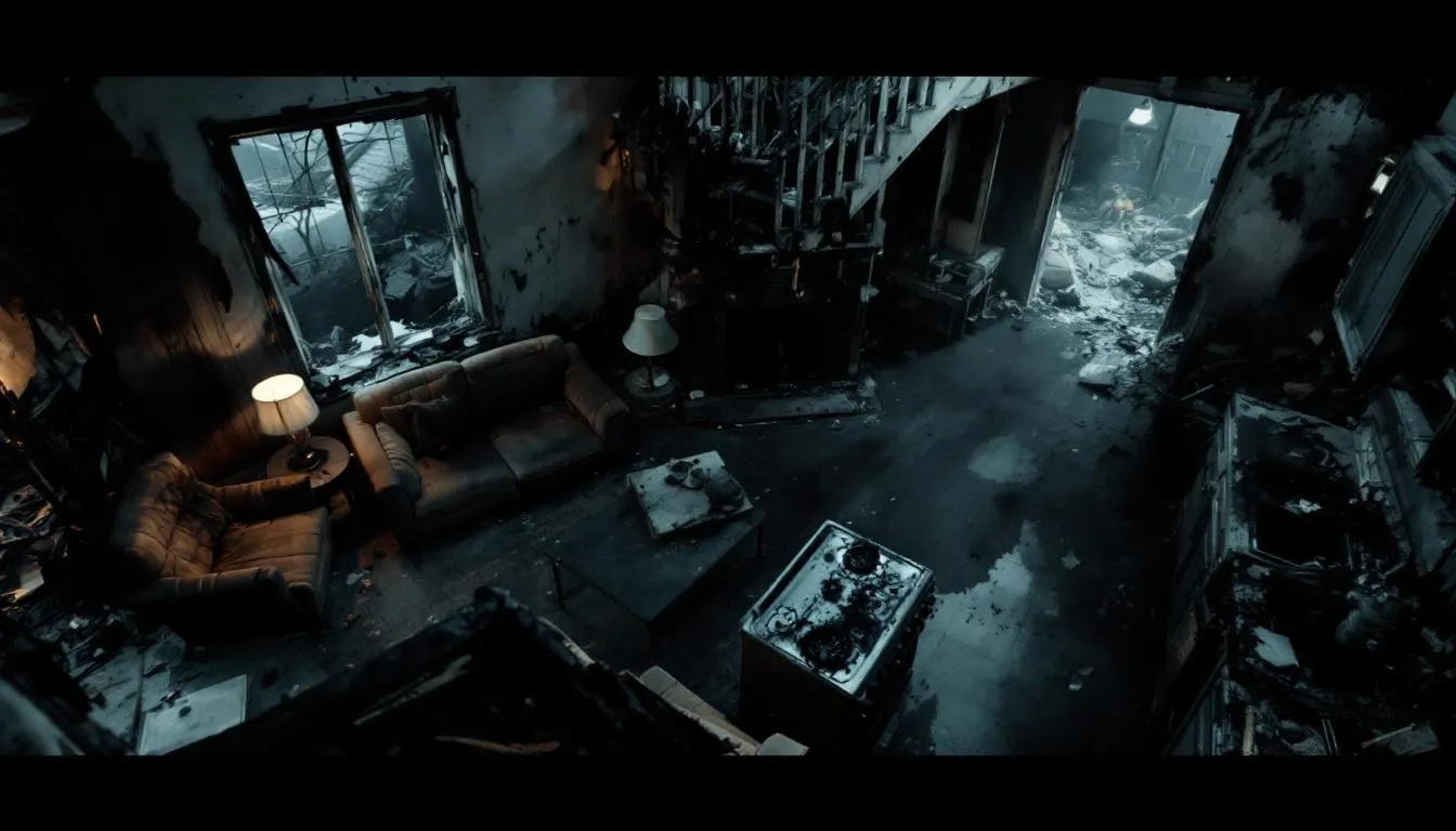 Steps to sell your fire damaged house, illustrated with relevant imagery.