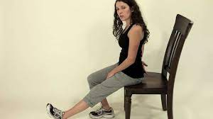 Seated Hamstring Stretch 1 - YouTube