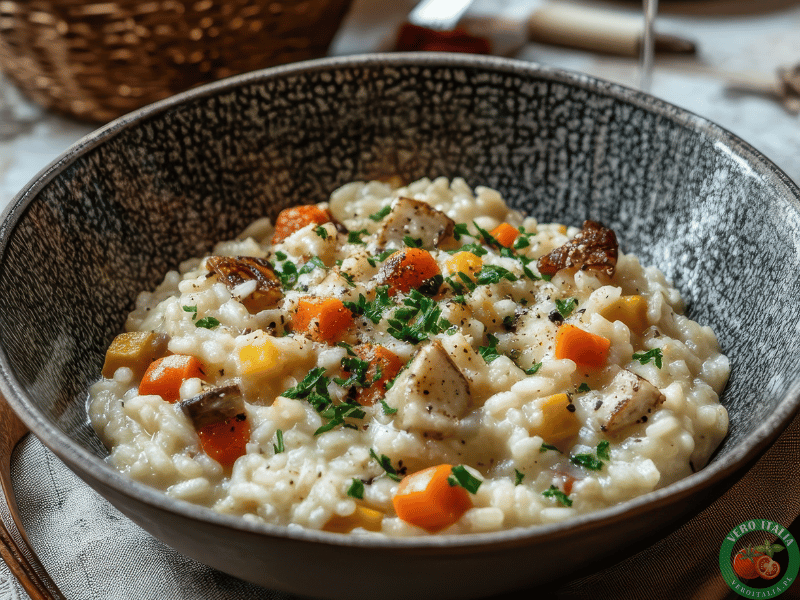 risotto z warzywami