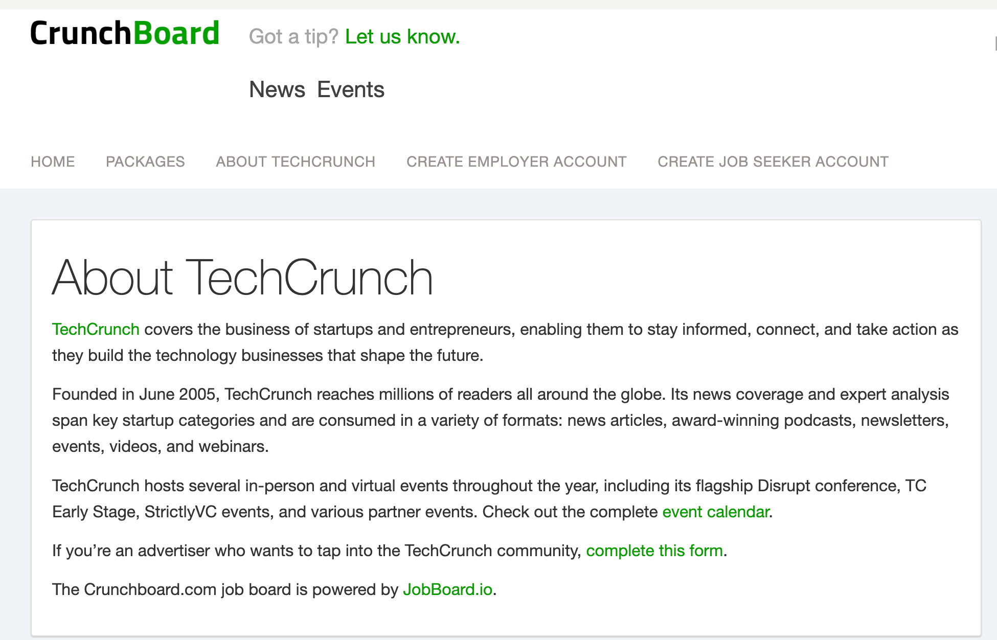Crunchboard