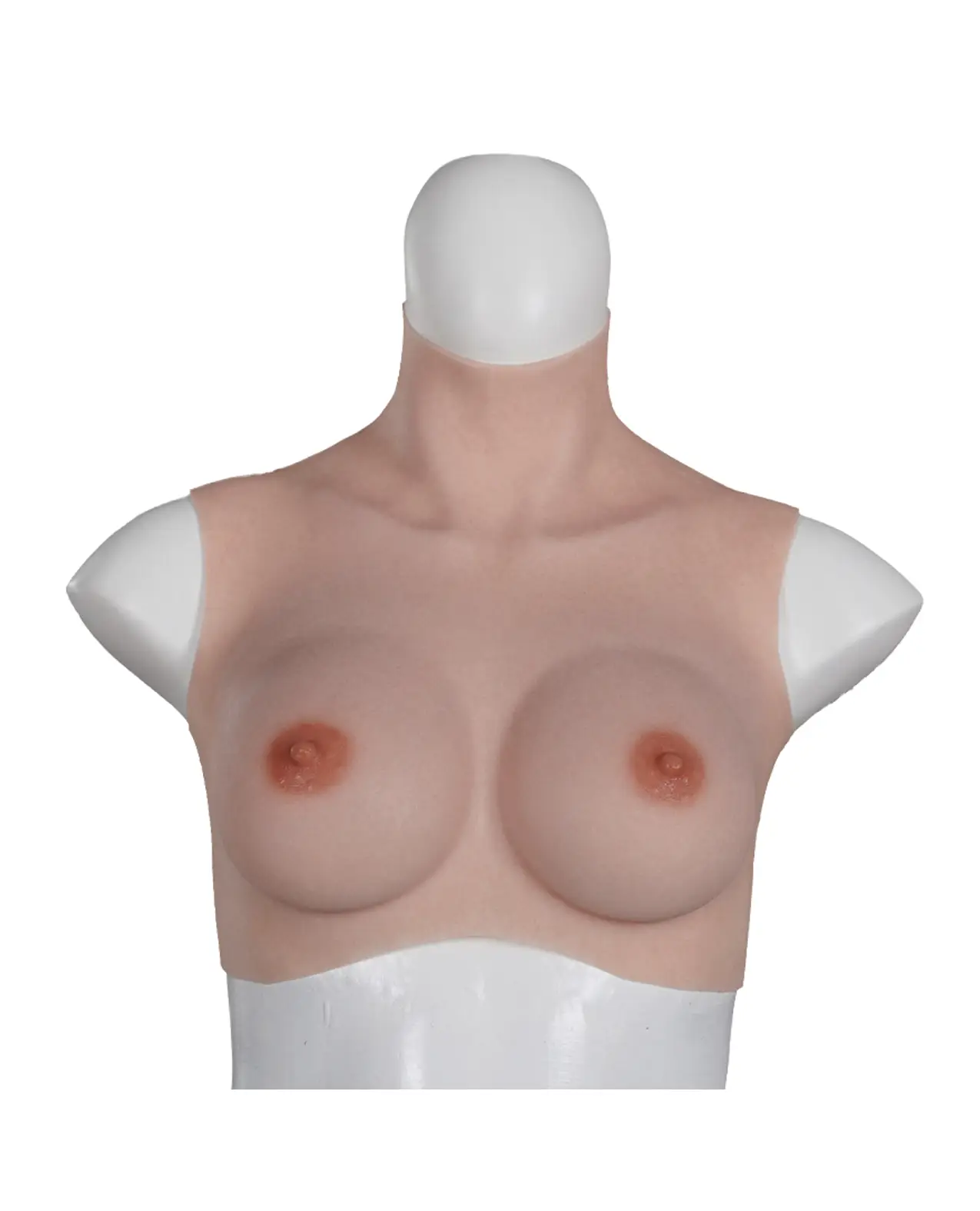 XX-DREAMSTOYS Ultra Realistic D Cup Breast Form Medium – Ivory