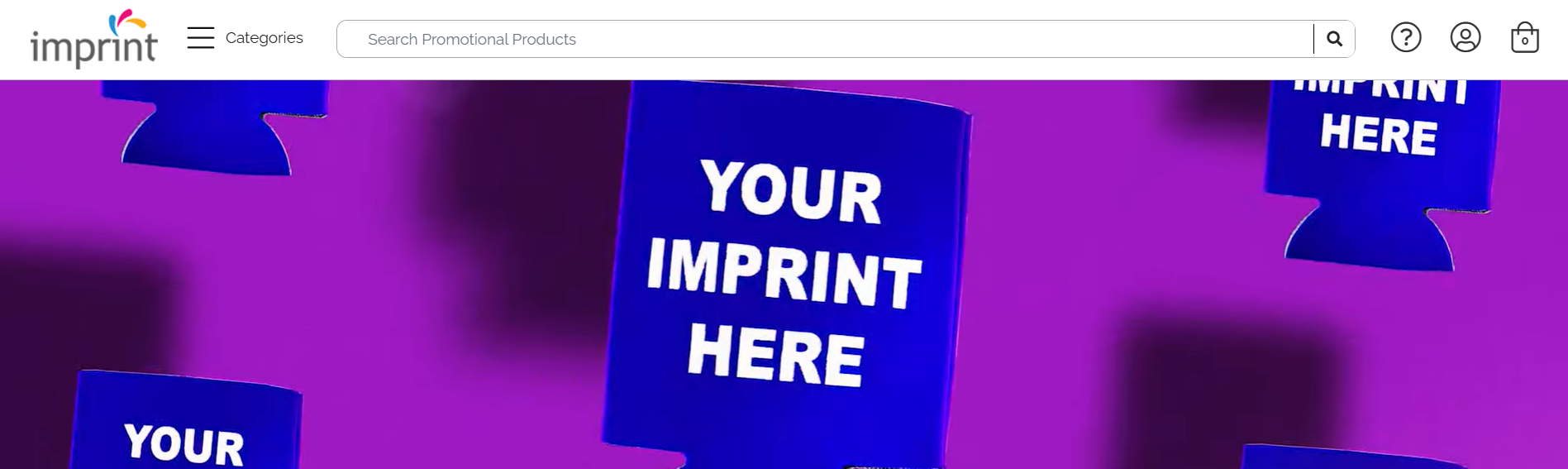 Imprint banner