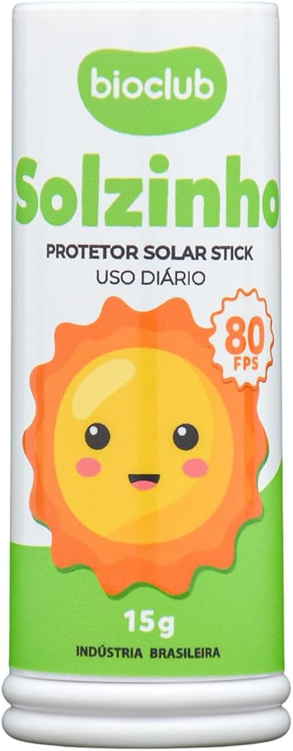 Protetor solar stick solzinho da Bioclub. Fonte da imagem: site oficial da marca. 
