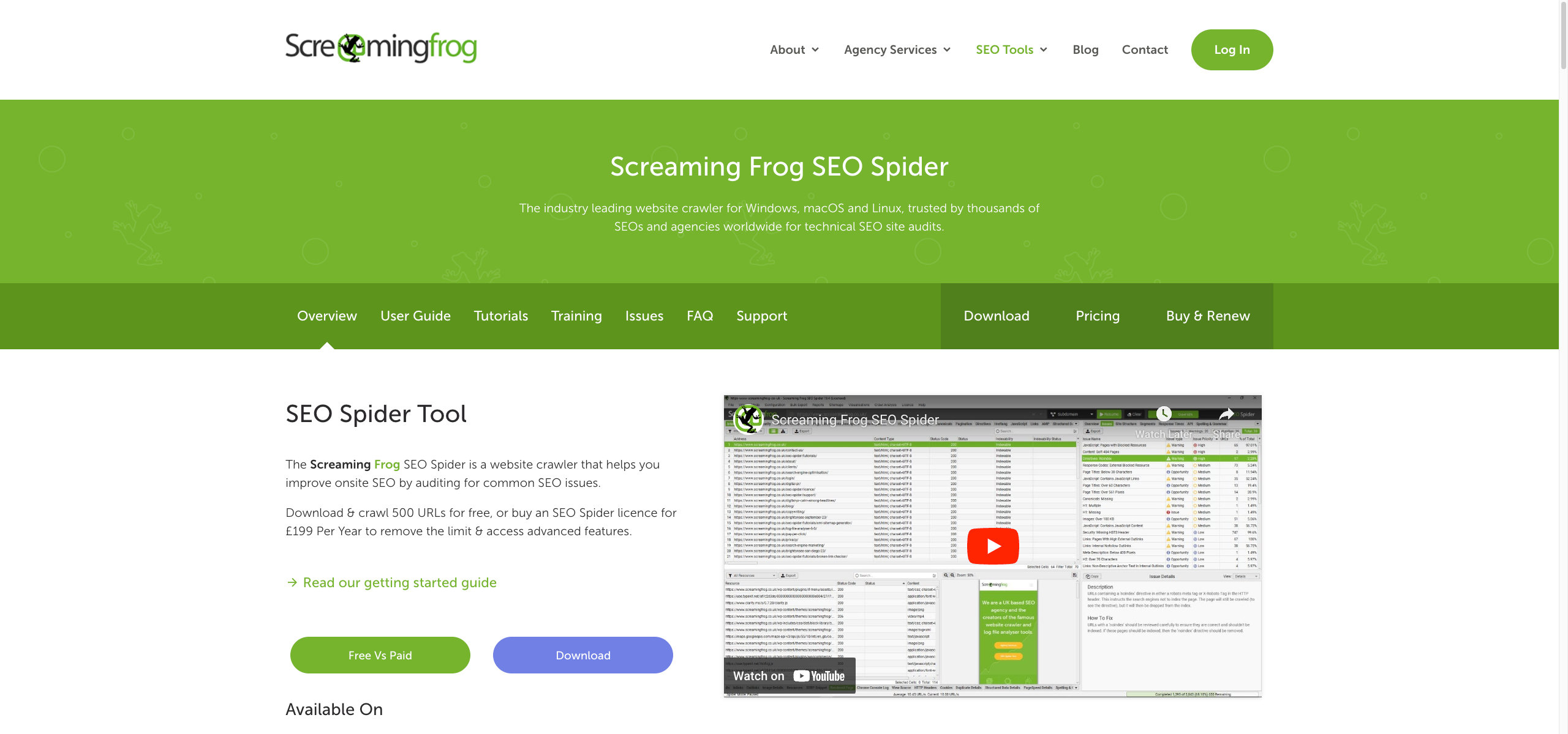Screaming Frog