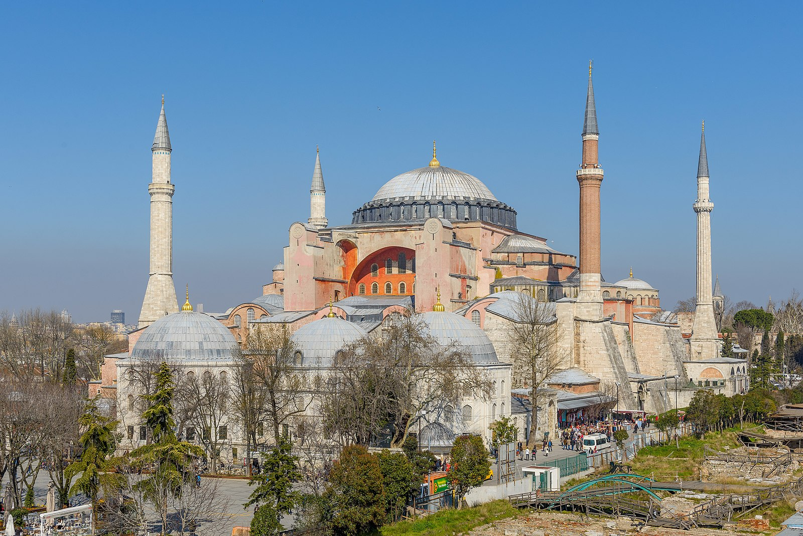 Bazylika Hagia Sophia, ufundowana przez cesarza Justyniana I Wielkiego