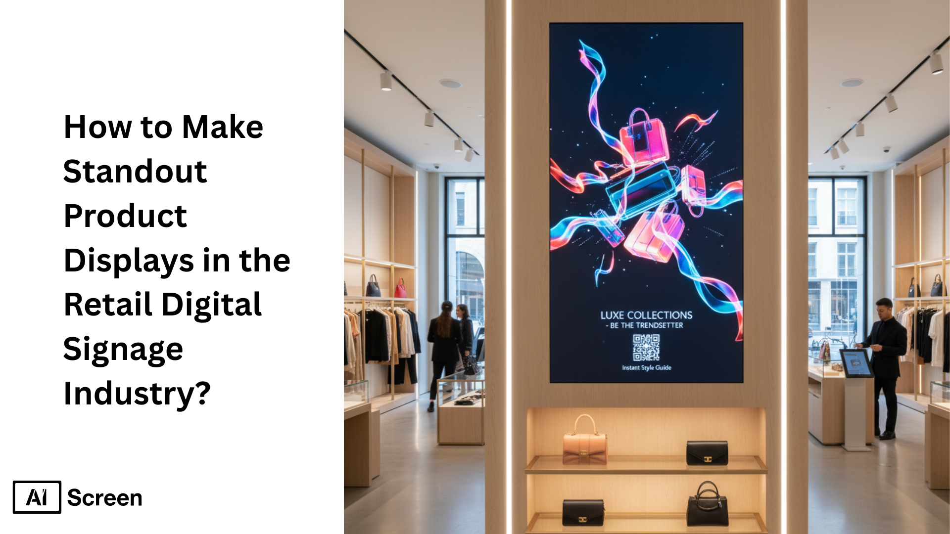 creating standout product displays with digital signage in retail