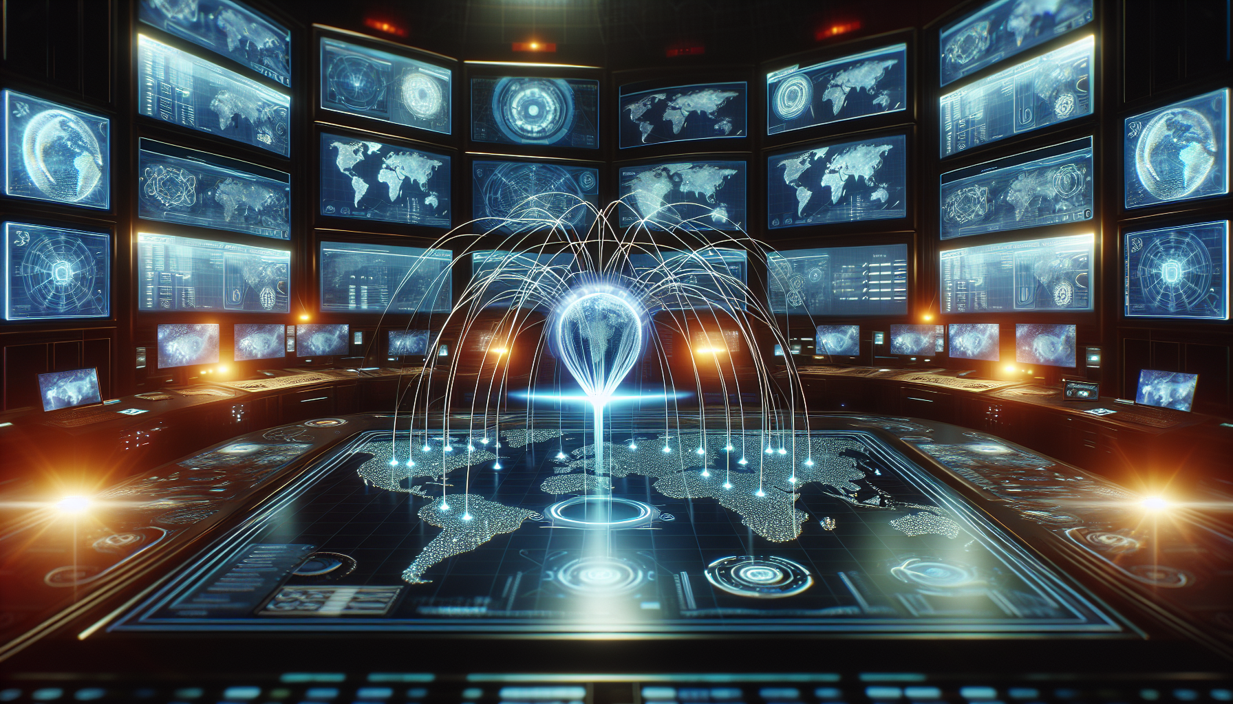Illustration of SD WAN traffic optimization