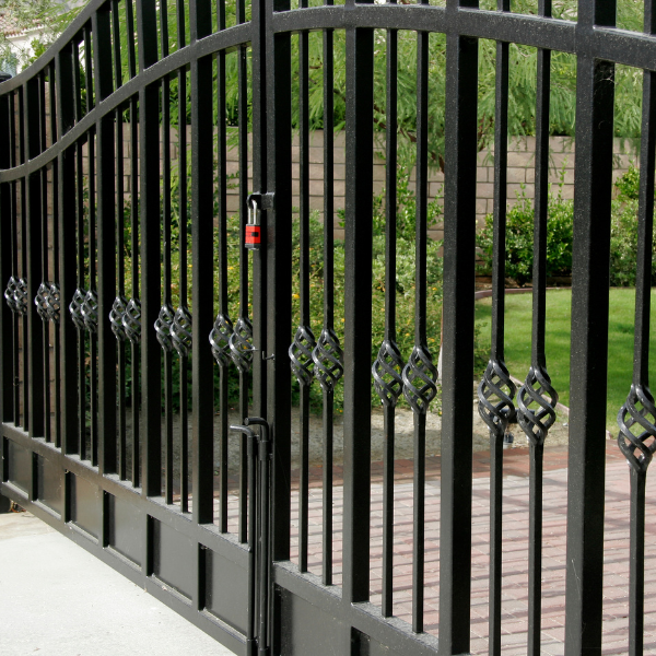 An image showing vertical lift and pivot gates used in limited horizontal space.