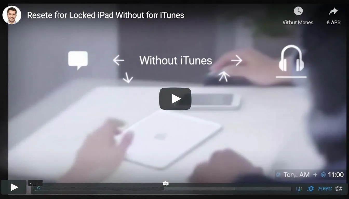 R&eacute;initialiser un iPad bloqu&eacute; sans iTunes.