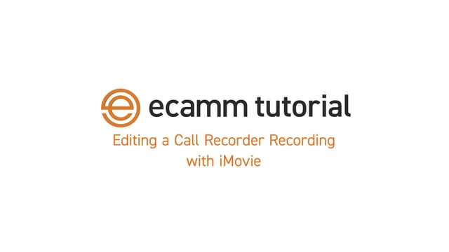 ecamm call recorder video tutorial