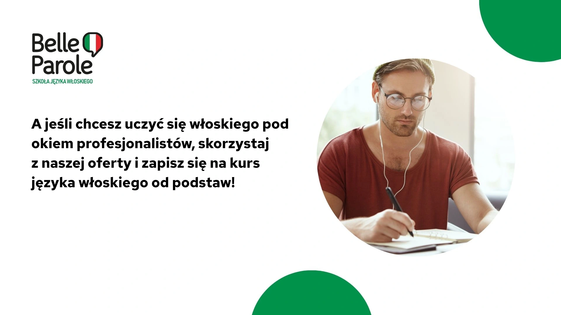 Naucz się języka pod okiem profesjonalistów