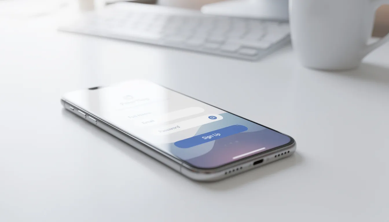 A smartphone displays an online registration interface featuring various options for users to sign up, including promotions and betting formats. The screen highlights features such as 24-hour access for deposits and withdrawals, emphasizing the convenience of mobile gaming and online betting.