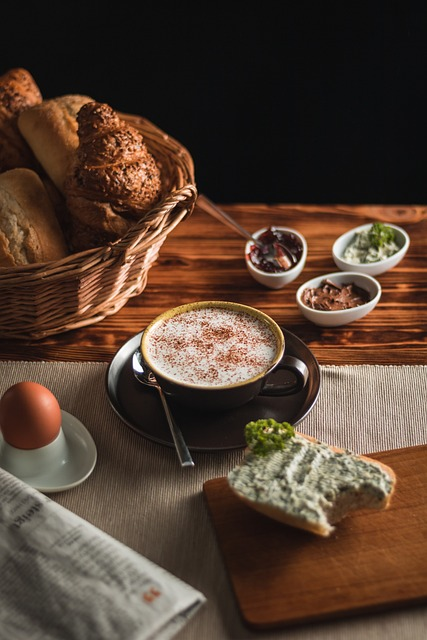 coffee shop, breakfast, coffee
