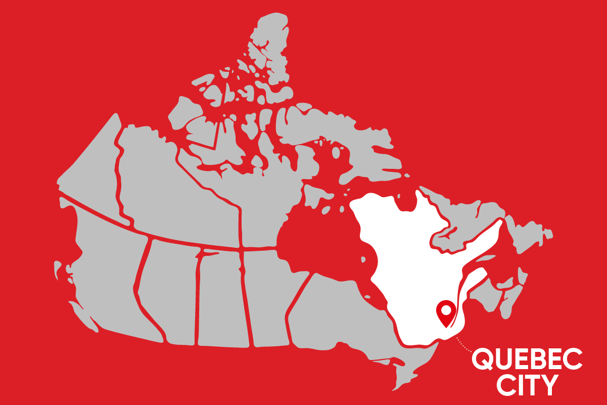 Where is Quebec City on the Map?