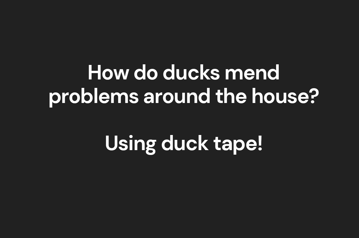 duck puns