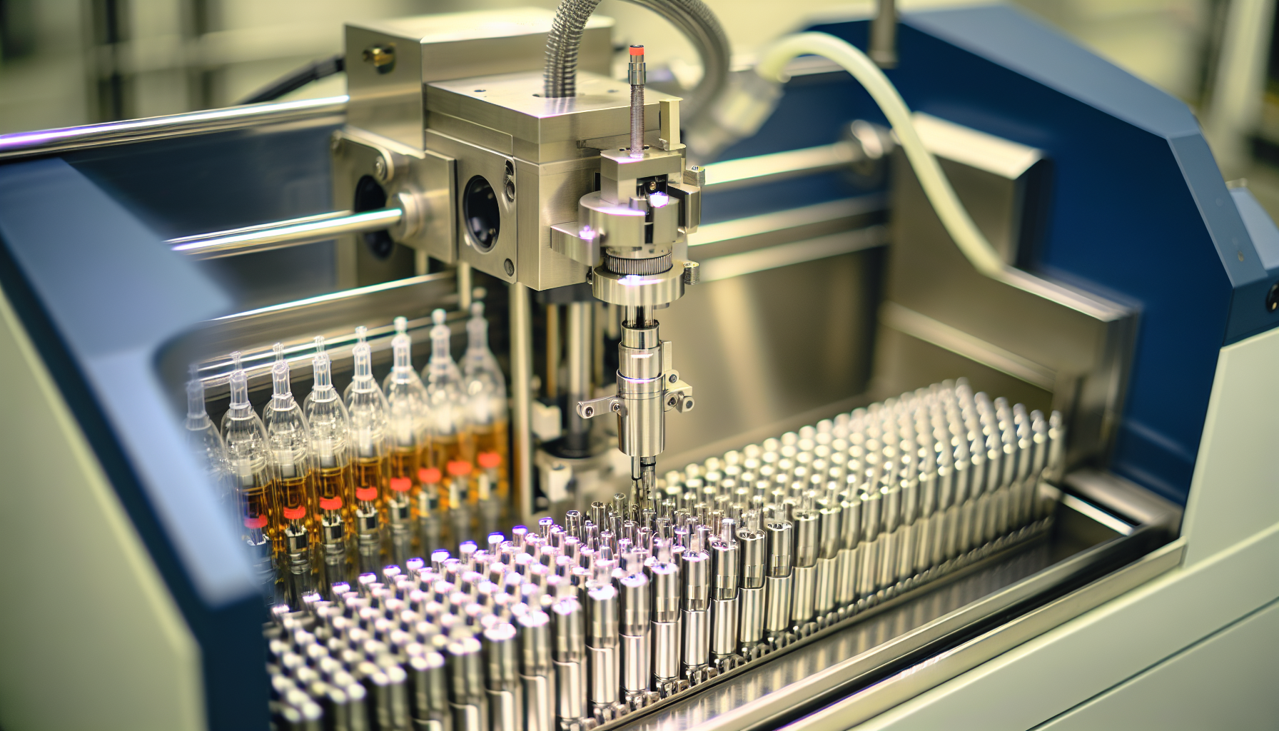 Automated filling machine for vape cartridges