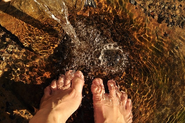 Go barefoot whenever possible!