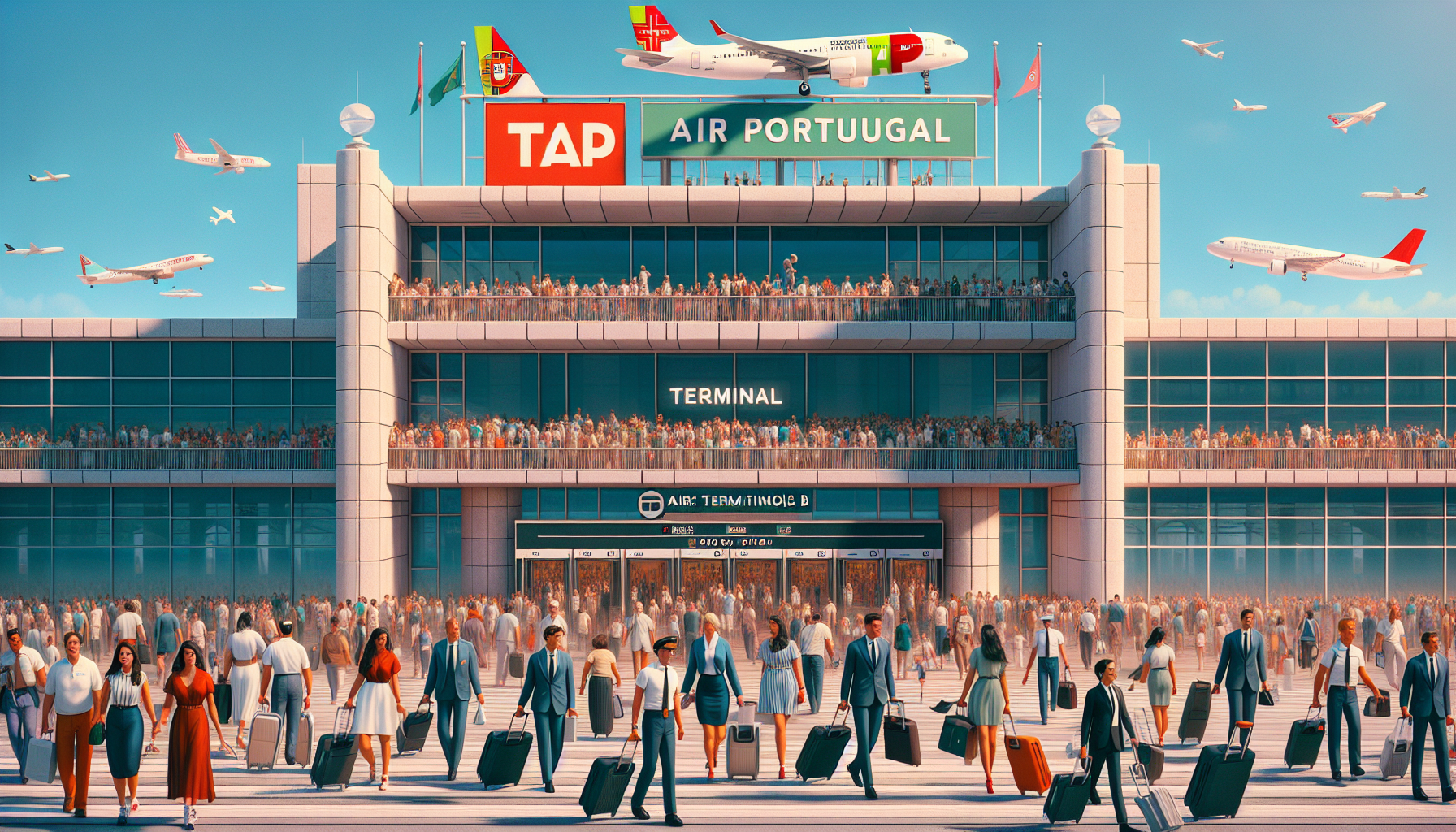 TAP Air Portugal Terminal at Newark Liberty International Airport