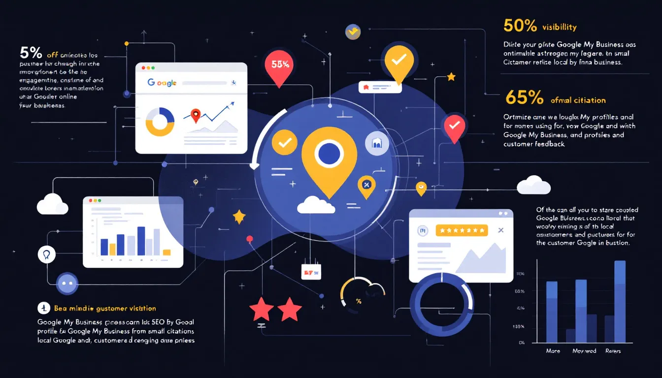 An overview of local SEO strategies for small businesses, focusing on Google My Business.