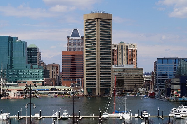 baltimore, harbor, city, business training