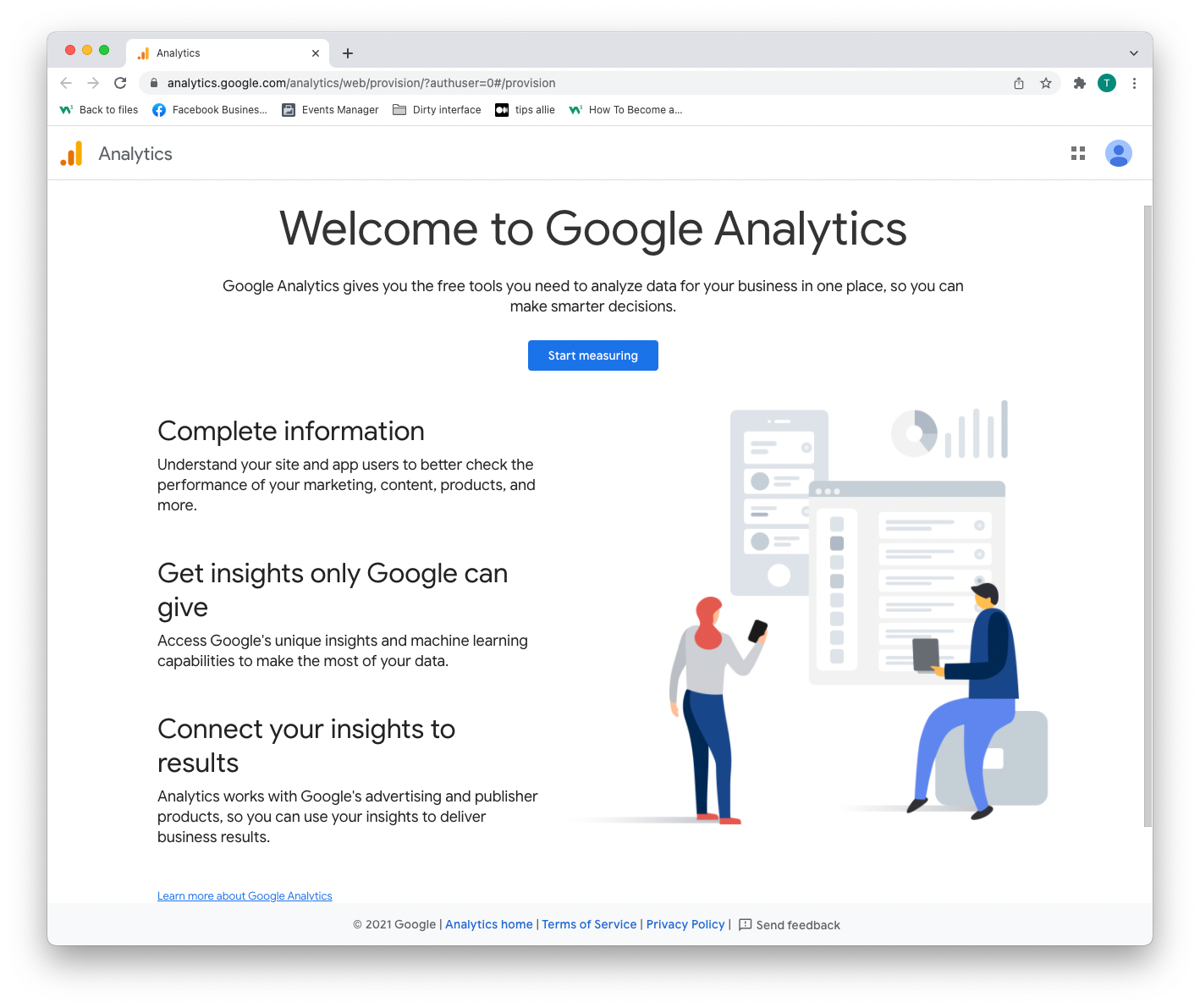 winning product analytics - setting up google analytics 