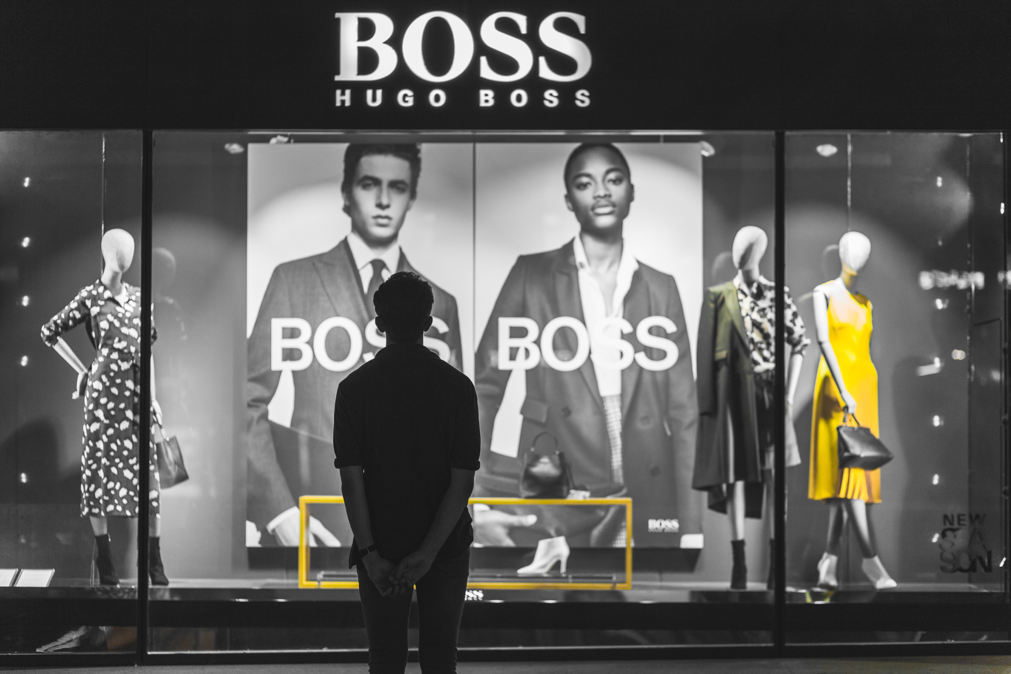 Hugo Boss is a German brand founded in 1924 | Photo by Jules D. from Unsplash