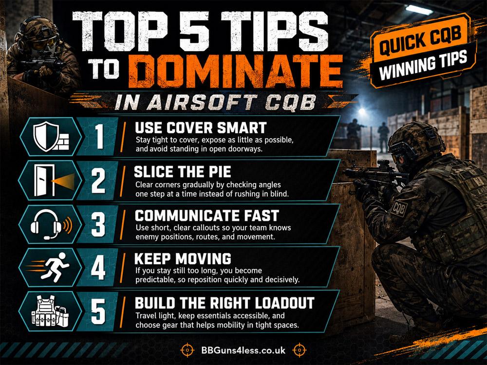 How to Dominate in Airsoft CQB: Top 5 Tips
