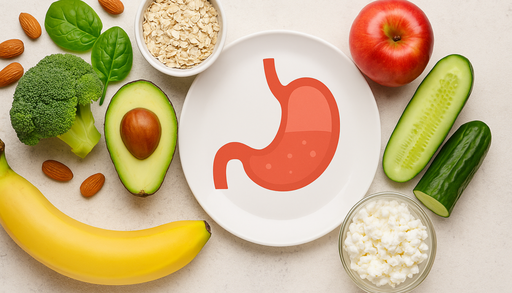 Matvarer som kan forverre halsbrann, som sitrus, sjokolade og kaffe.