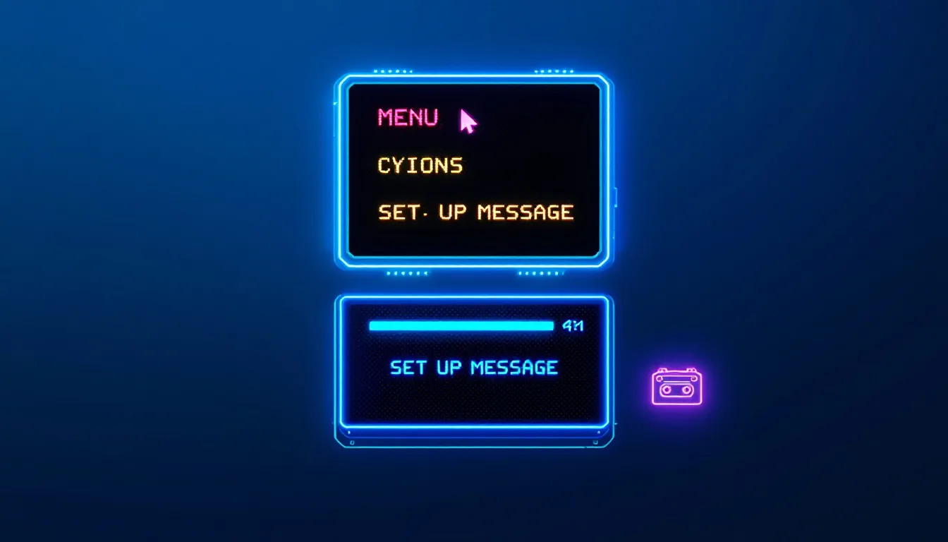 Customizable settings for voicemail systems.