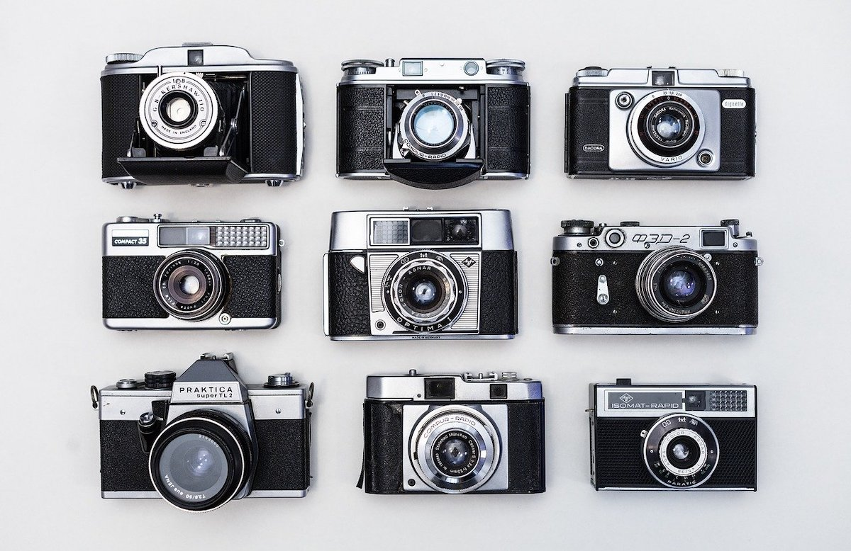 Old Cameras, Rare Books, and Vintage Typewriters
