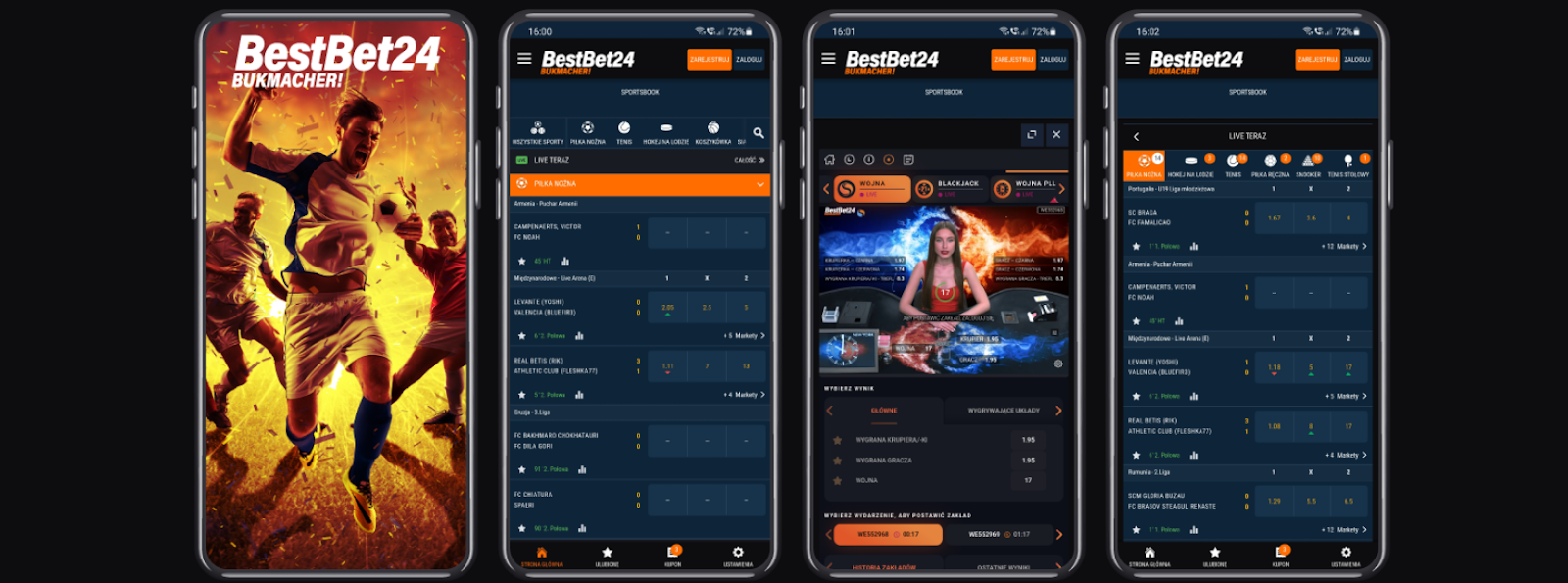 BestBet24 aplikacja mobilna