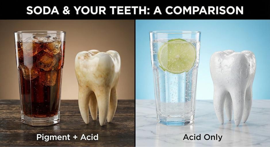 Are Clear Diet Sodas Safer for Your Teeth