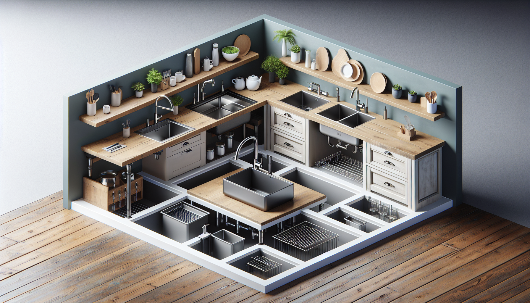 Space-efficient design of Puretec X4 Series for versatile kitchen fit