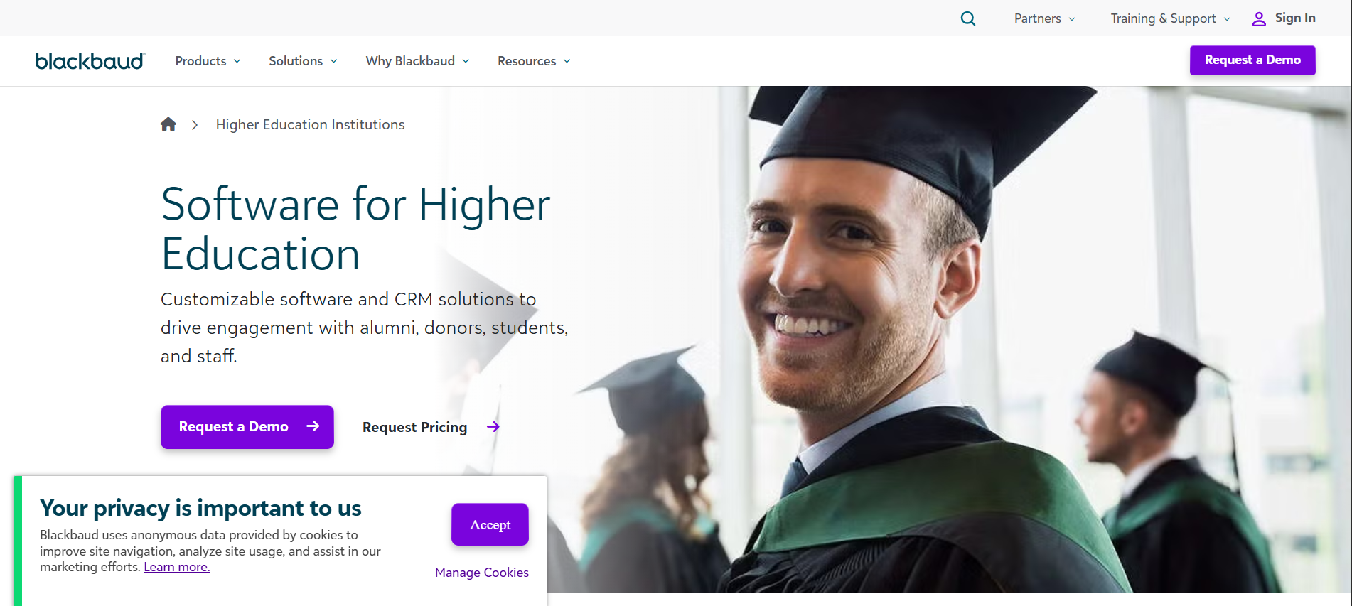 Blackbaud CRM for Education