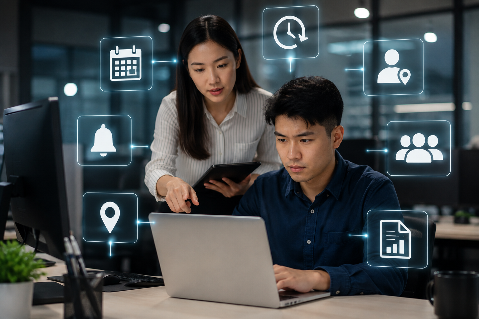 Attendance alerts give HR professionals real-time notifications about late arrivals, missed punches, and unusual employee time so managers can respond before issues affect payroll.
