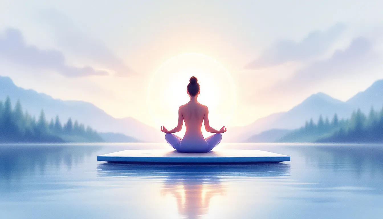 An illustration representing the concept of spiritual awakening.