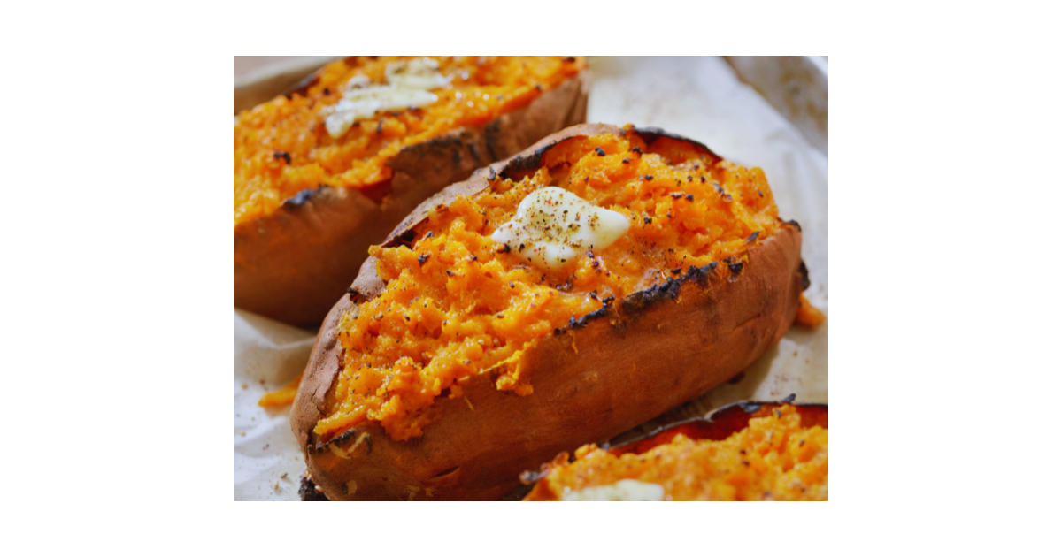  Twice-Baked Sweet Potatoes with Brown Sugar and Cinnamon 