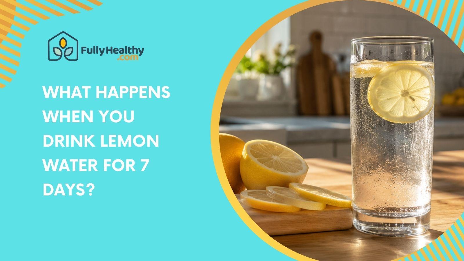 What Happens When You Drink Lemon Water for 7 Days?