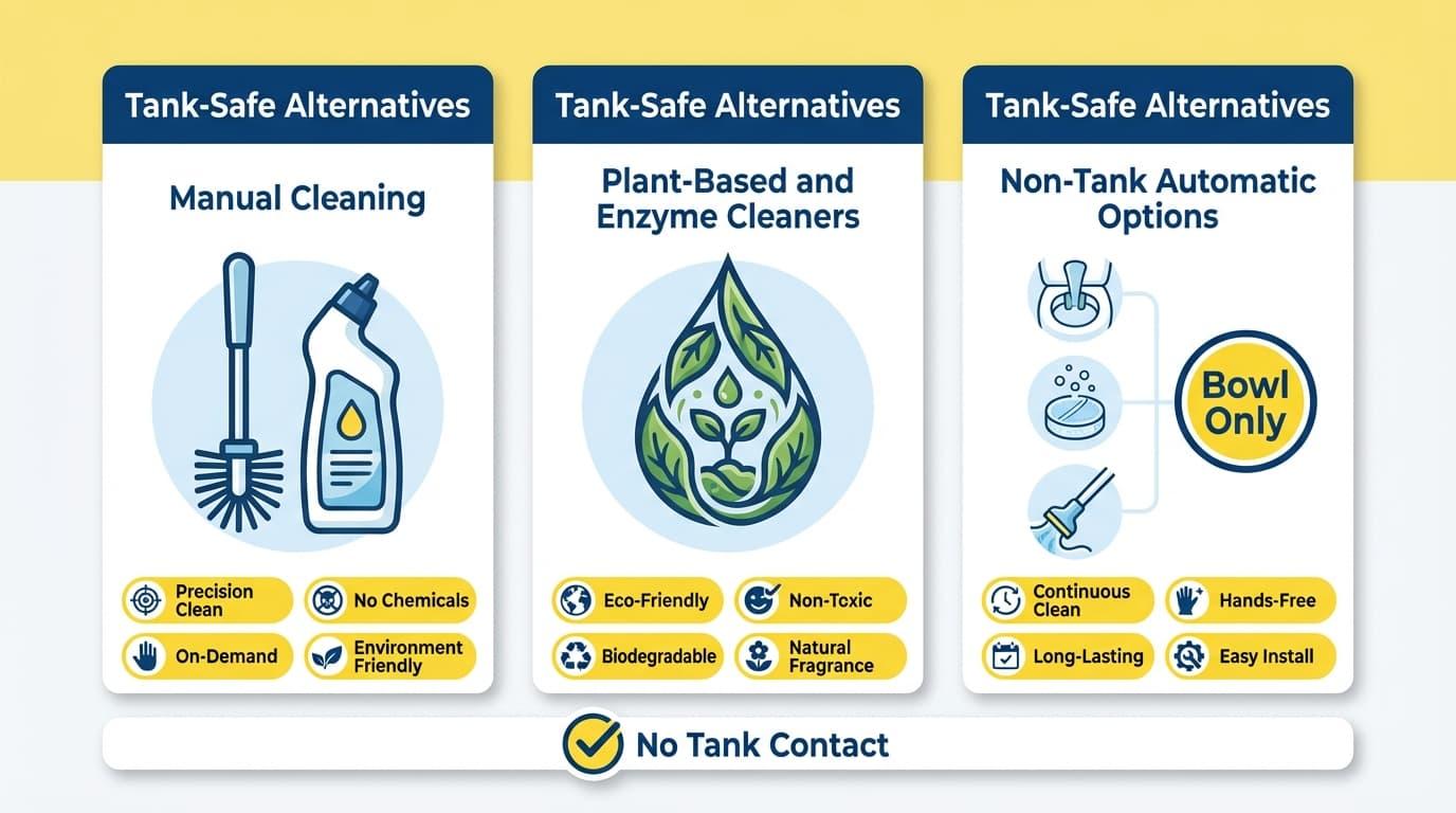 Safer Alternatives To Blue Toilet Water Tablets