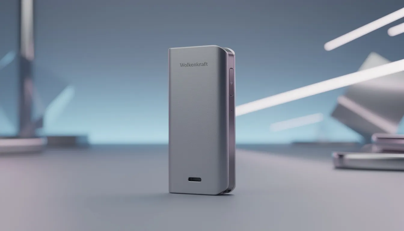 Der Wolkenkraft Äris Vaporizer in einer ansprechenden Umgebung, um seine hochwertige Verarbeitung und das kompakte Design zu zeigen.