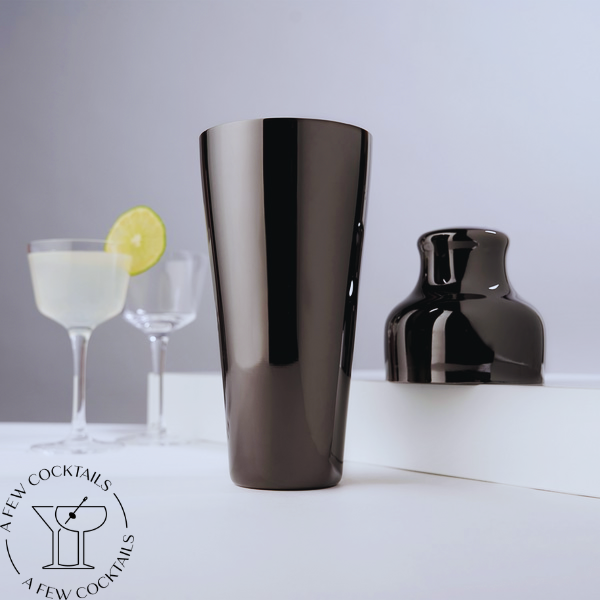 Art Deco Cocktail Shaker, Black Cocktail Shaker, Cocktail Shakers