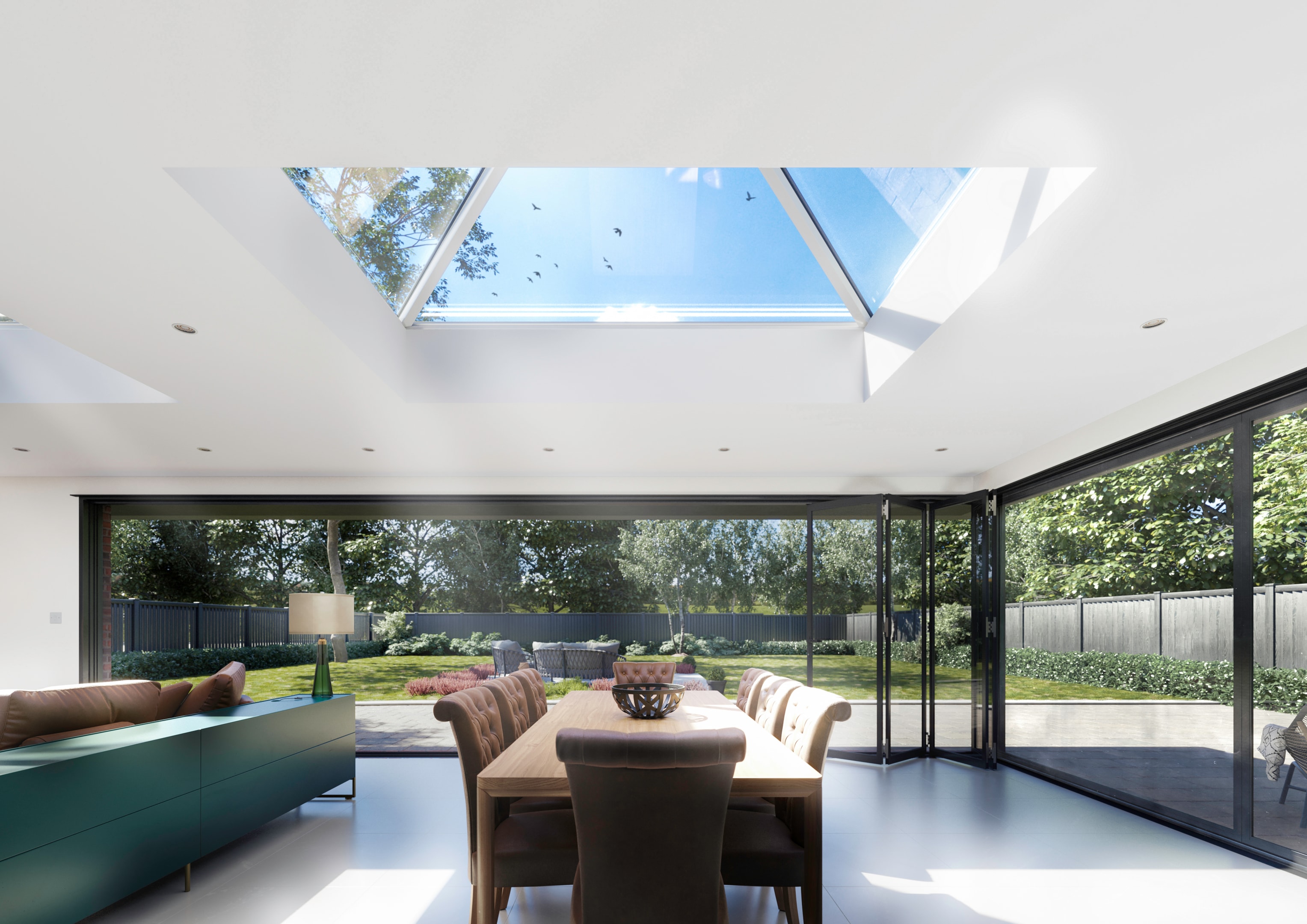 roof lantern interior view 