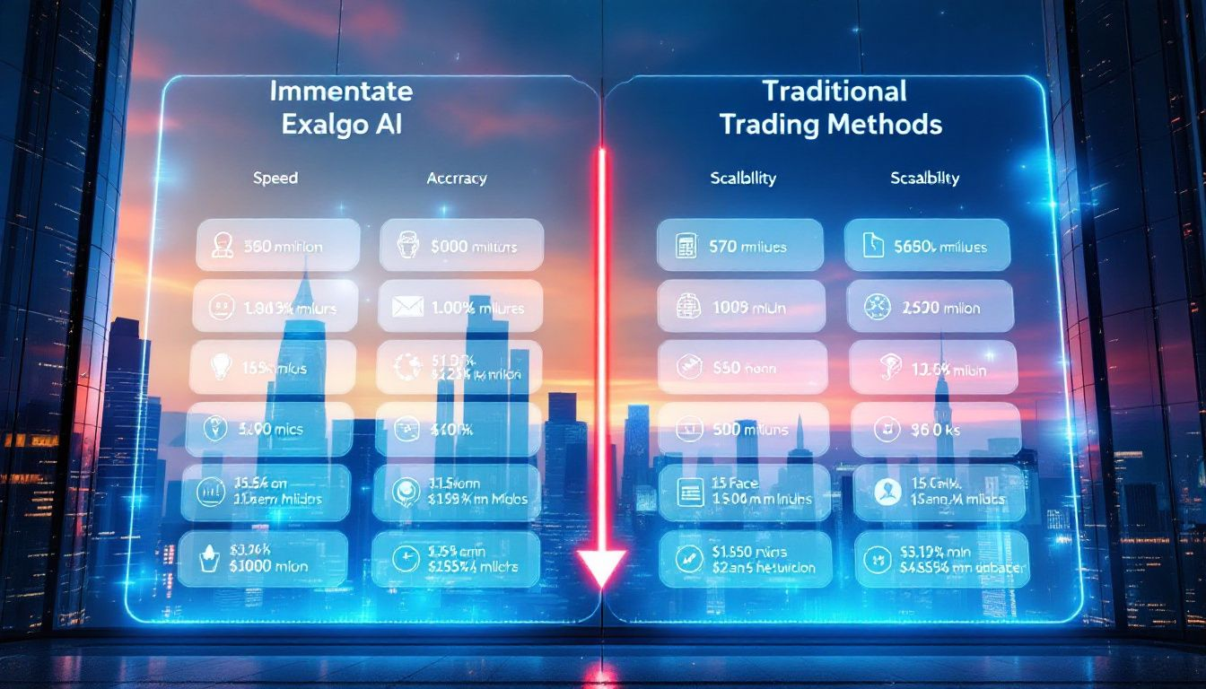 A comparison of the pros and cons of using Immediate Exalgo AI for trading.