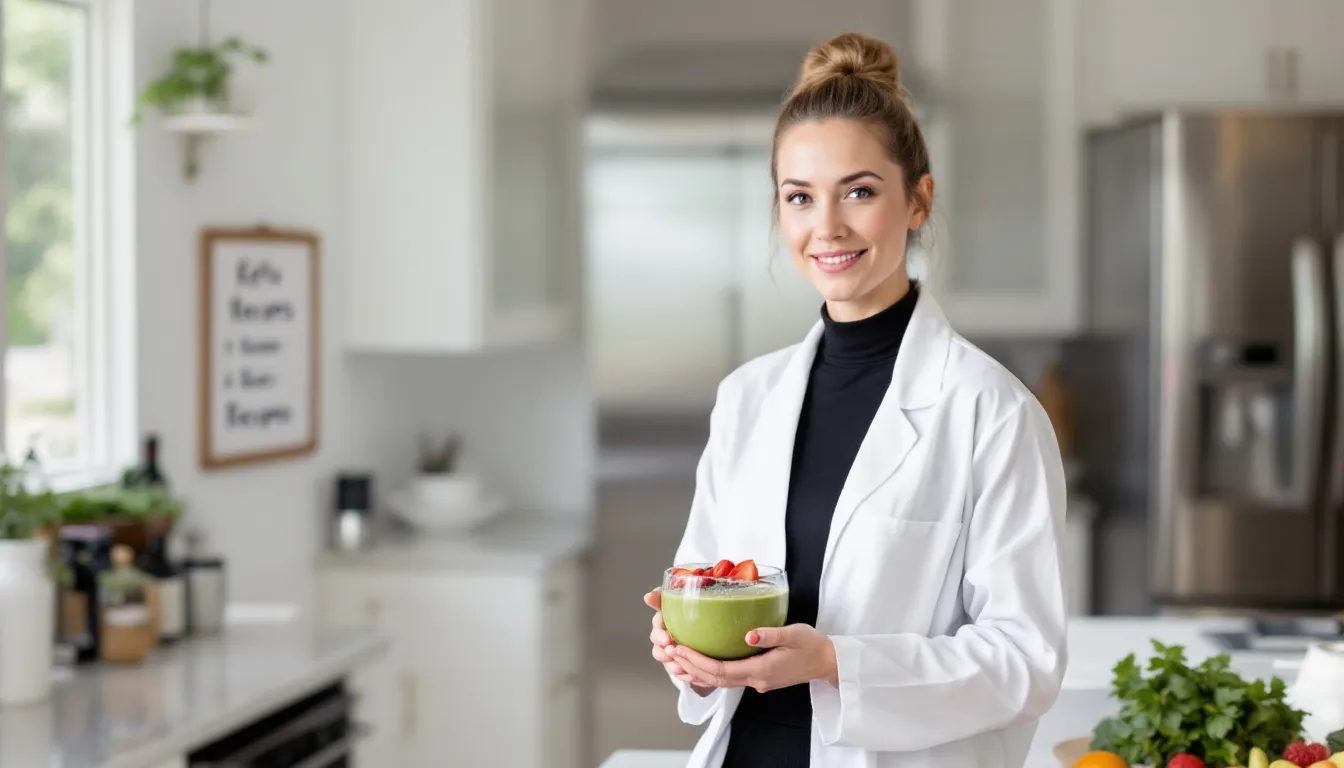 The image features a woman enthusiastically preparing a variety of keto-friendly meals, including delicious dishes like chicken, bacon, and cauliflower rice, showcasing a well-organized meal prep setup. This vibrant scene emphasizes the ease of following a ketogenic diet with easy keto recipes and meal planning for weight loss.