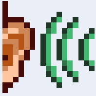 The Keen Hearing trait icon. 